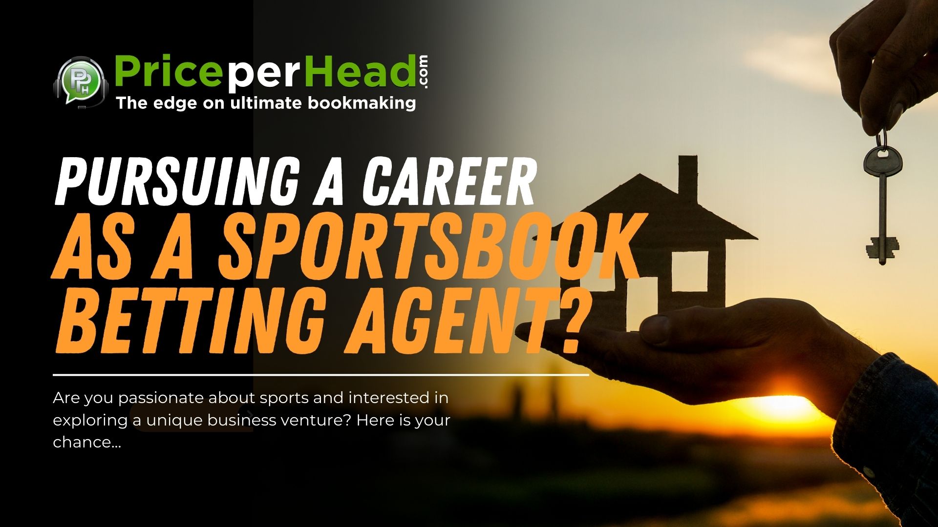 persuing a career as a sportsbook betting agent? pay per head service, price per head