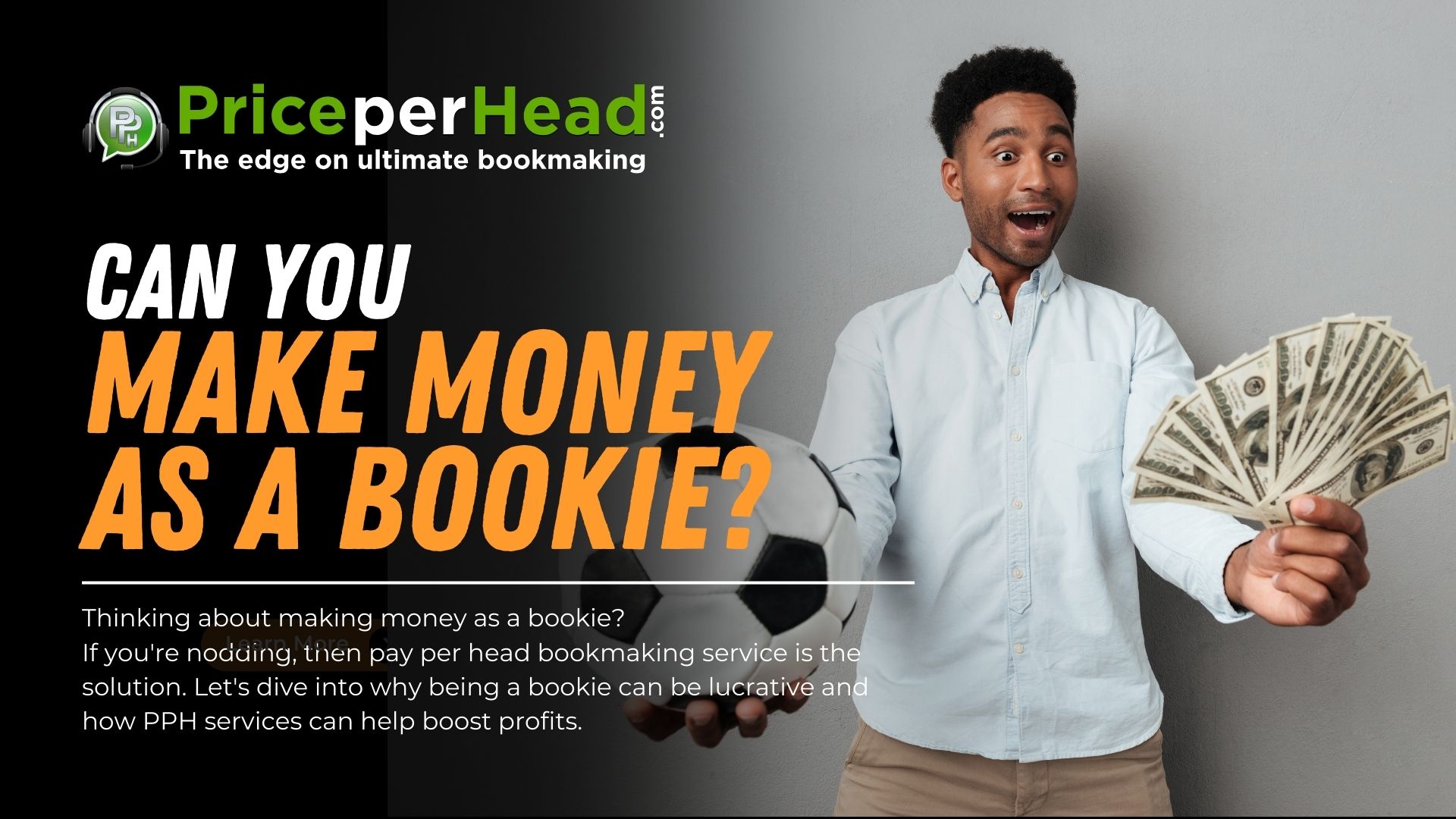 can you make money as a bookie, pay per head, price per head