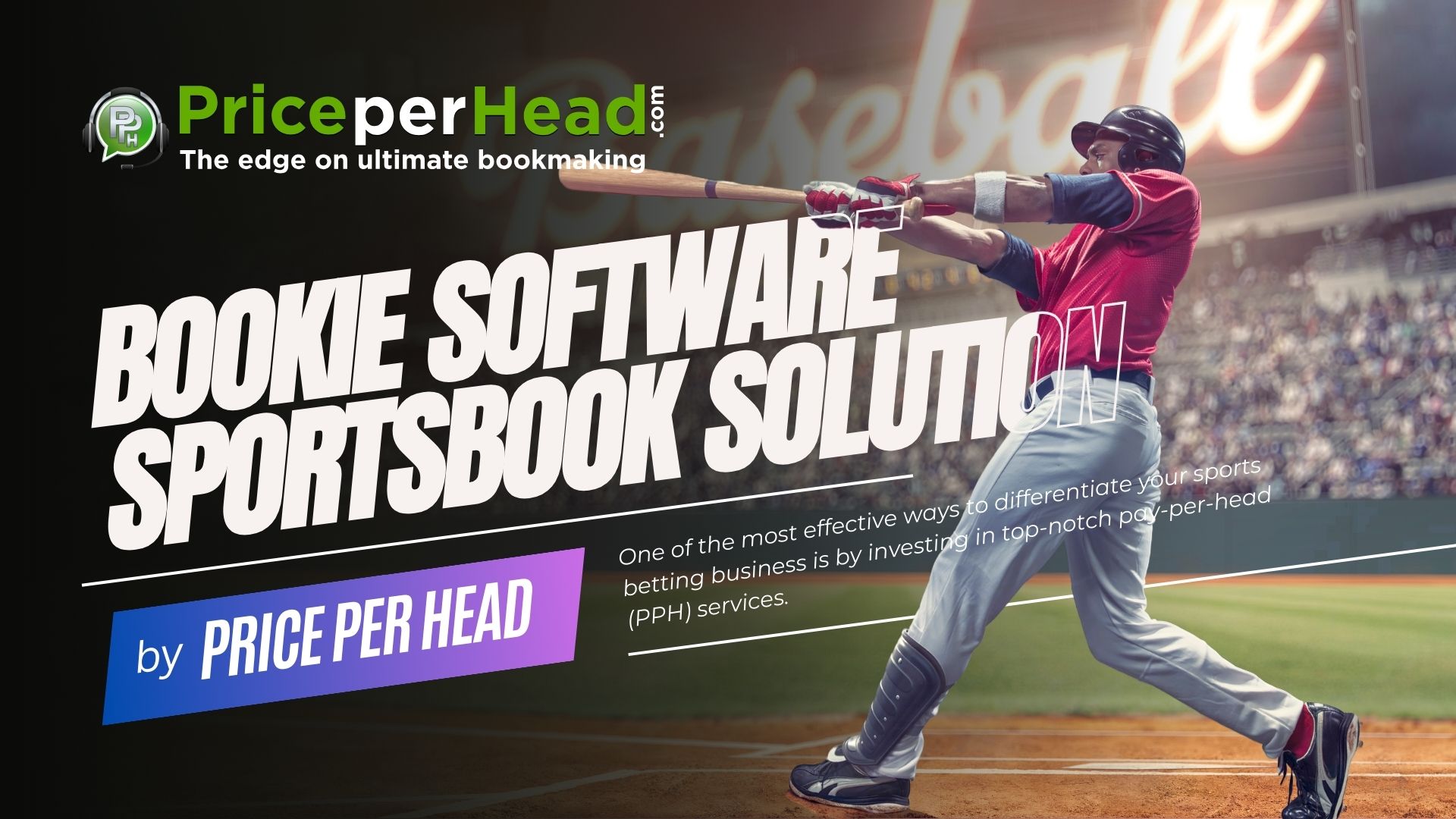 bookie software and sportsbook solutions, pay per head service, price per head