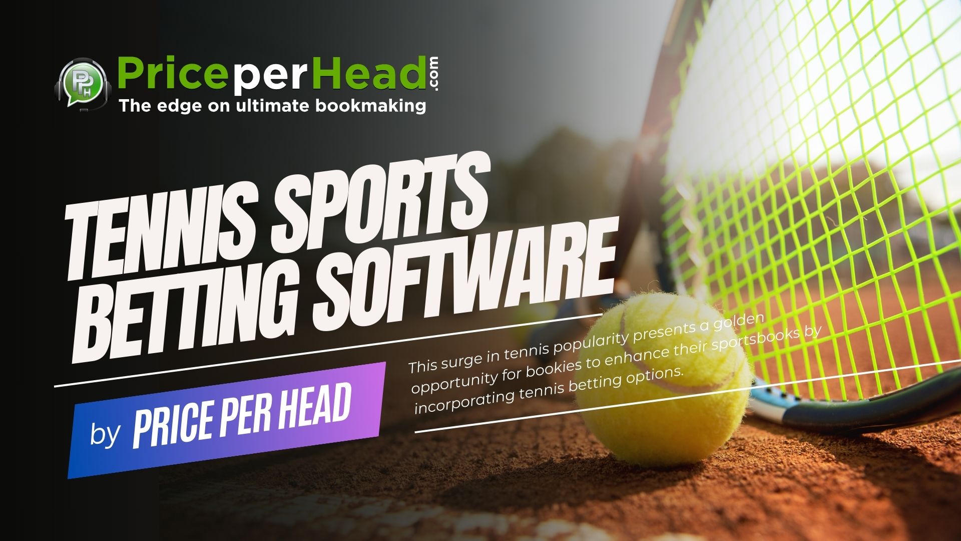 tennis sports betting software, pay per head service, price per head