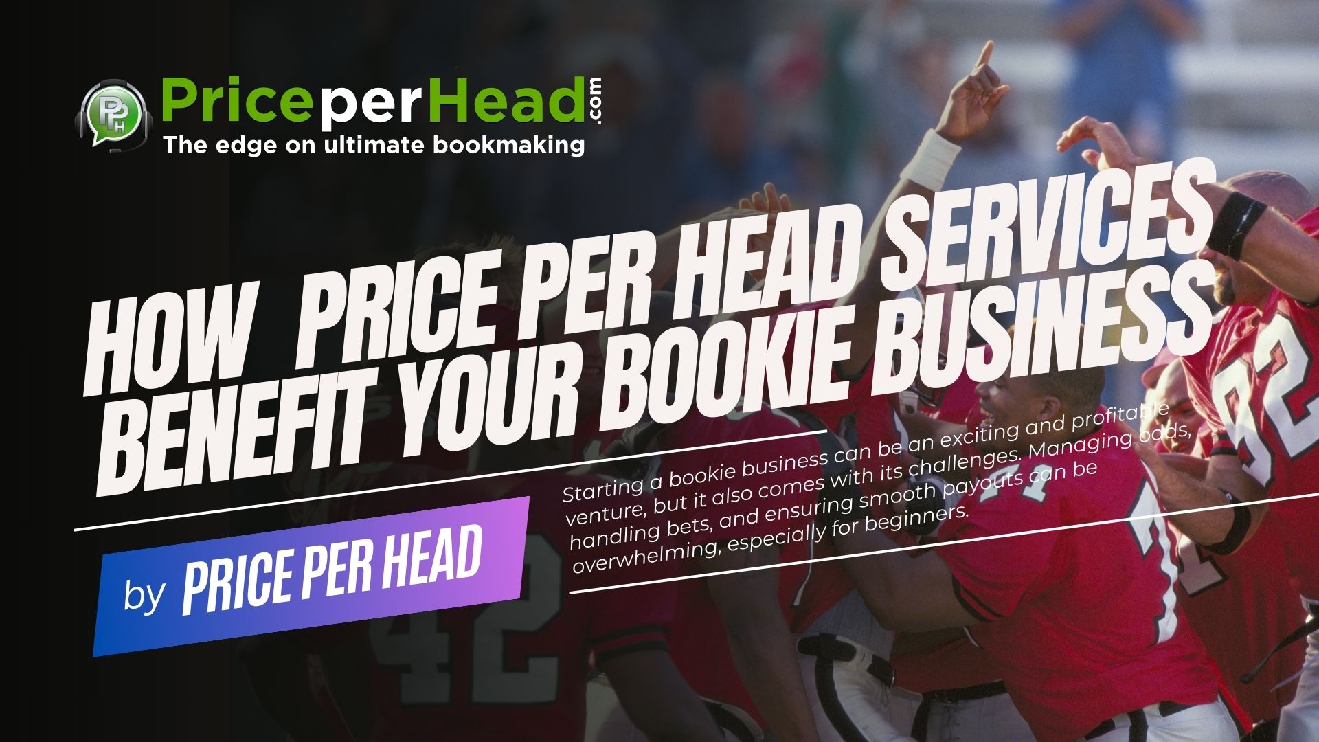 how using price per head services can benefit your bookie business, pay per head services, bookie software